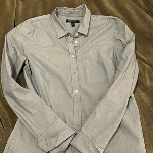 Banana republic blue woman’s tall dress shirt.